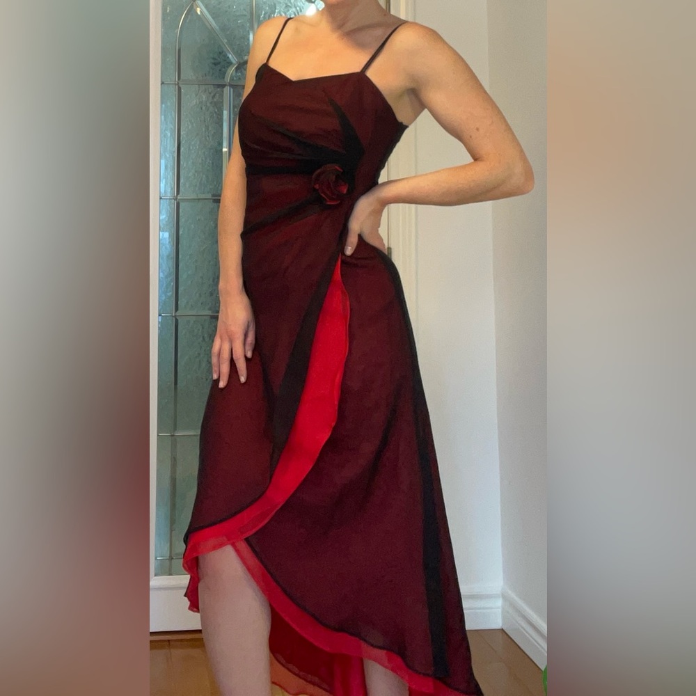 Chico’s vintage 2000s red dress